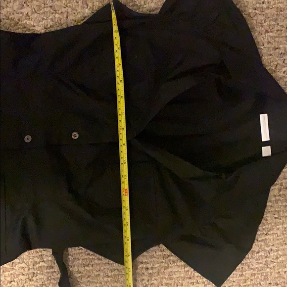 NY & Co Short Sleeve Black Button Down, M - Picture 4 of 6